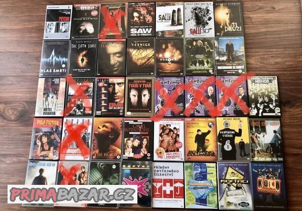DVD Filmy (originál, v originálním plastovém obalu)
