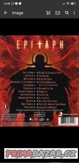 Judas Priest-Epitaph bluray