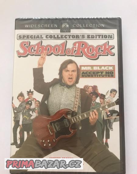 DVD School of Rock, NOVÉ, originál.zabalené
