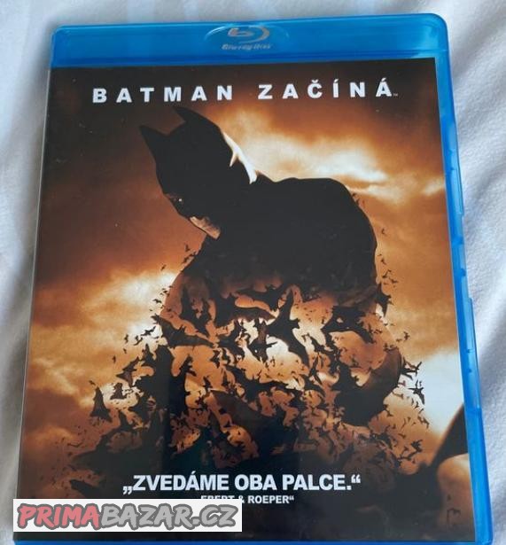Blu-Ray a DVD filmy Batman začíná - blu-ray