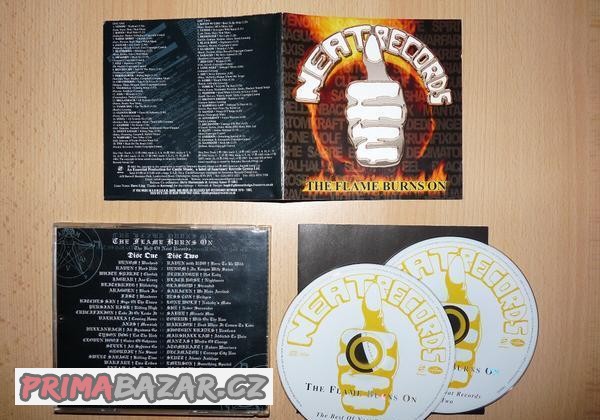prodám 2CD THE FLAME BURNS ON-Best of Neat Records RARITA