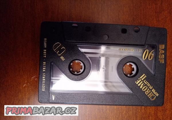 Mc kazety audio kazety Chrome super guality 2 90 basf