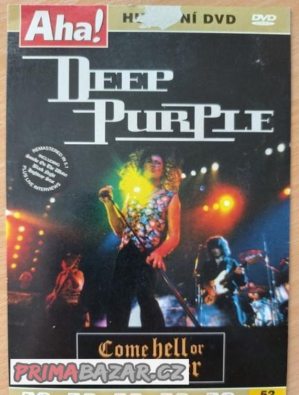 DVD - DEEP PURPLE - COME HELL OR HIGH WATER  (1993)