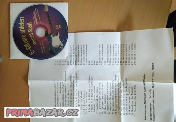 Vyuka na elektrickou kytaru CD