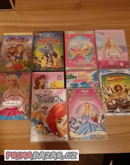 Dvd pohádky 10 dvd