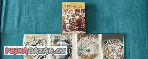 CIVILISATION: A Personal View by Lord Clark, 4 DVD