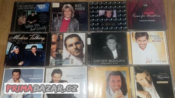 Sbírka CD a Singl CD Modern Talking, Blue System-REZERVACE