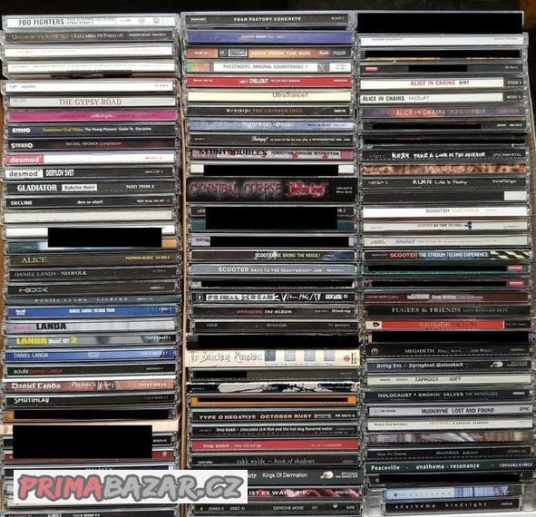 JAKO NOVÉ CD převážně rock, hardrock, metal