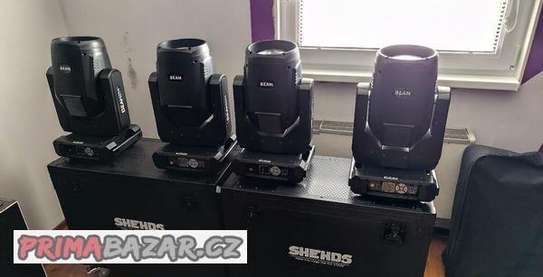 Otočné hlavy - Shehds Bulb Beam 350W 17R + kufre