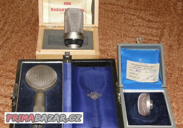 Mikrofonní vložky Neumann Gefell