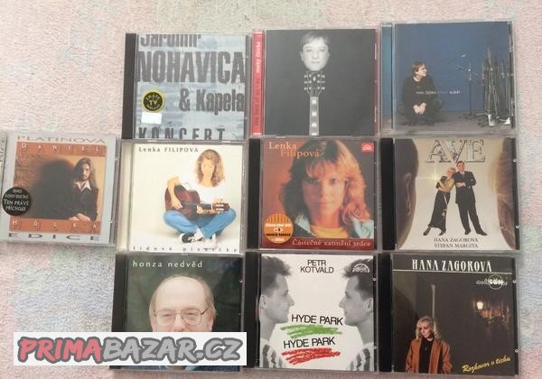 Hudební CD originály kus 200,- Kč