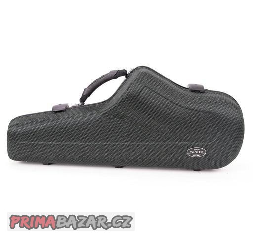 Winter JW 51092 CAR - nové,carbon,zelené pouzdro pro alt sax