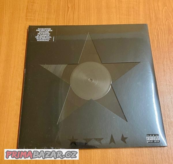 LP - DAVID BOWIE - BLACKSTAR - nové - 1.st PRESS