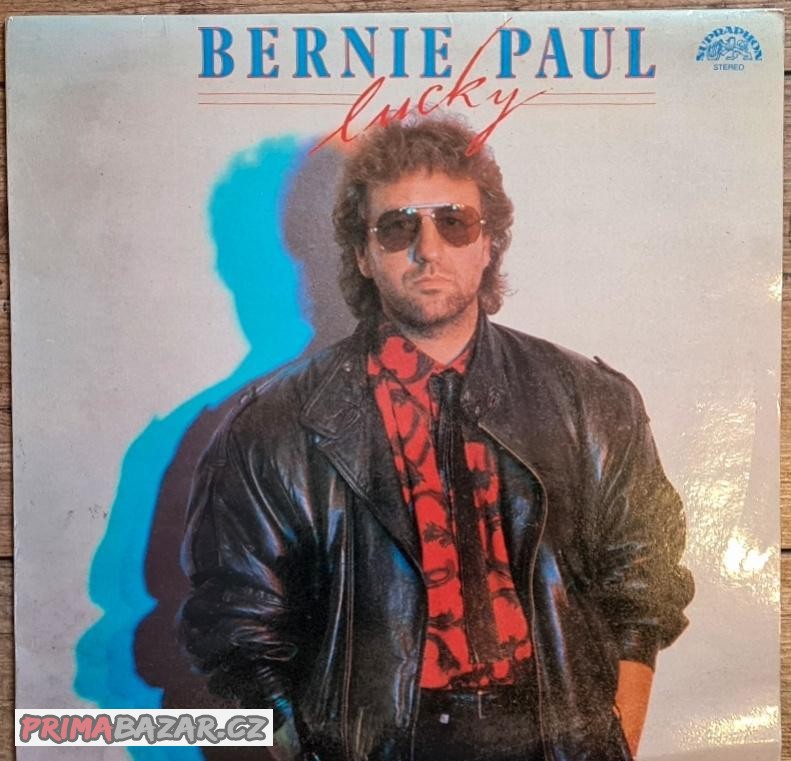 Bernie Paul – Lucky 1987 LP deska, stav G+ / VYPRANÁ