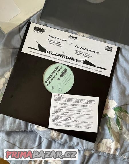vinyl Dizzastar - Budvarek a joint