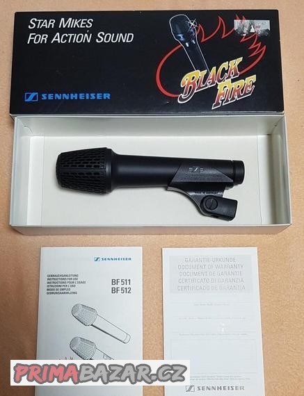 NOVÝ mikrofon Sennheiser Black Fire BF511