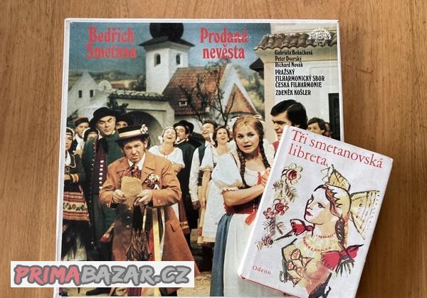 Sada 3x LP deska Bedřich smetana 