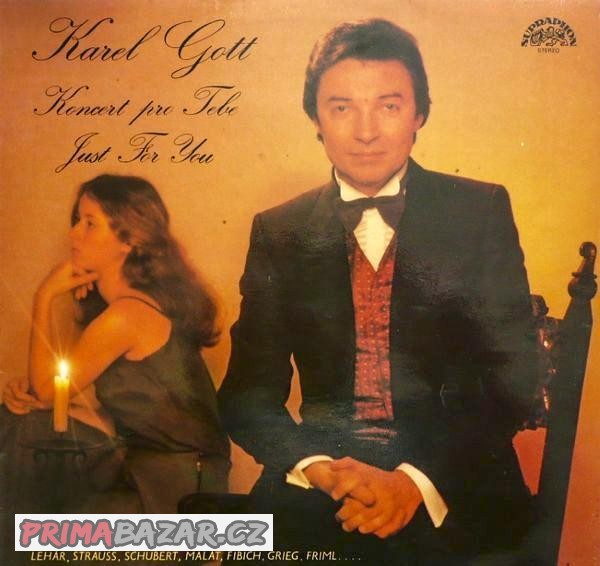 Karel Gott – Koncert Pro Tebe 1983 LP deska, stav VG VYPRANÁ