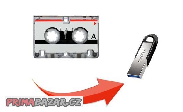 Prodej kazet, Digitalizace mikrokazety na USB flash disk