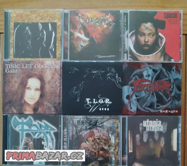 CD metal - české, část B - SLEVA