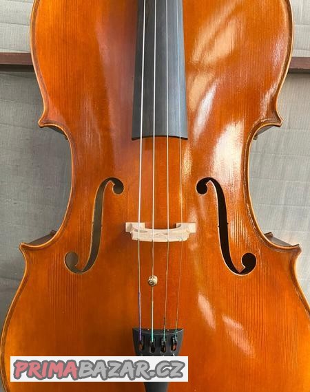 Violoncello 4/4 celomasiv, žíhaný javor