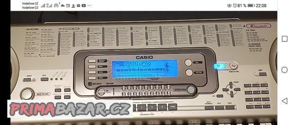 Casio WK 3700-6,5 oktávy,76 kláves+stojan+obal
