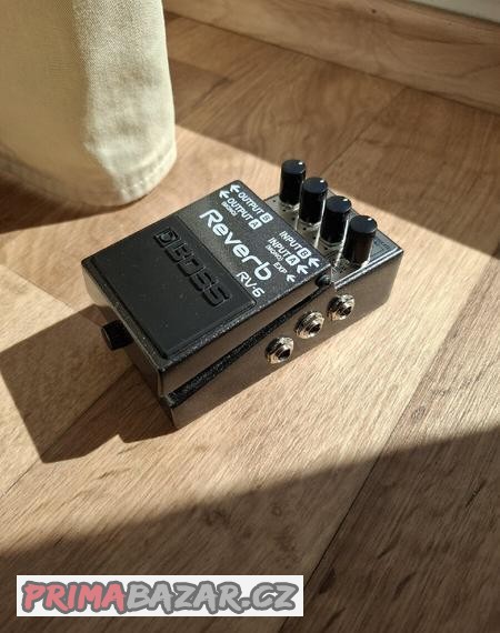 Reverb boss pedal efekt RV-6