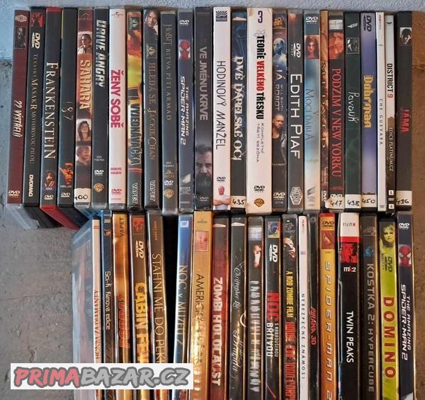 Sbírka originálních DVD - Horory, VHS kazety
