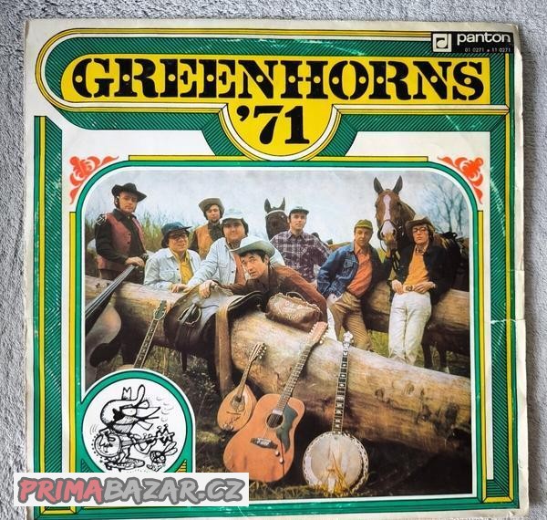 LP deska Greenhorns´71