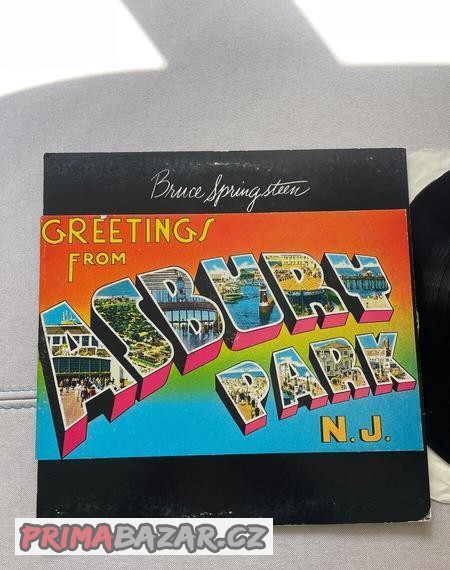 Springsteen LP Greetings From Asbury