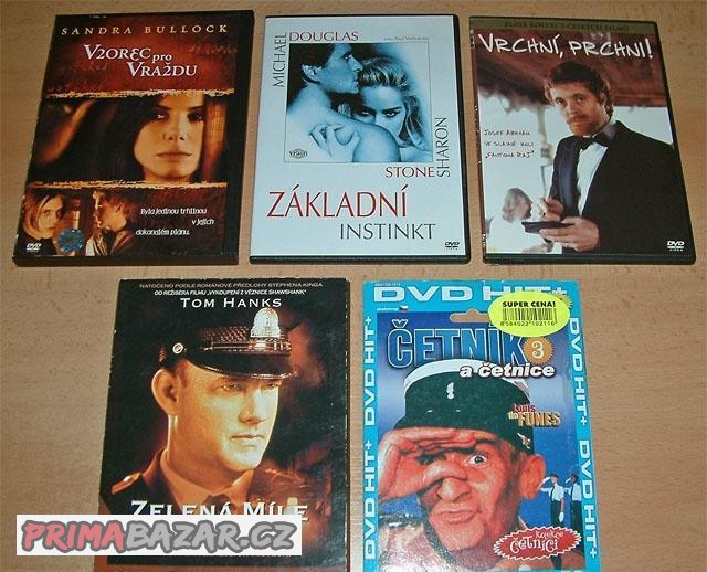 DVD - mix žánrů