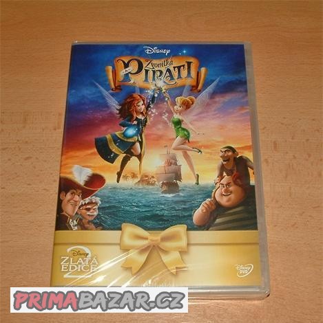 DVD - Zvonilka a piráti - nové, nerozbalené