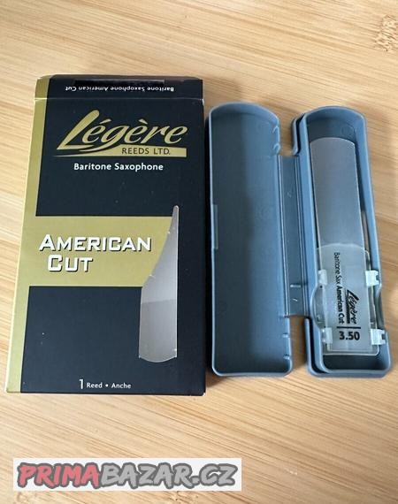 Plátek LEGERE American Cut - baryton saxofon 3.50
