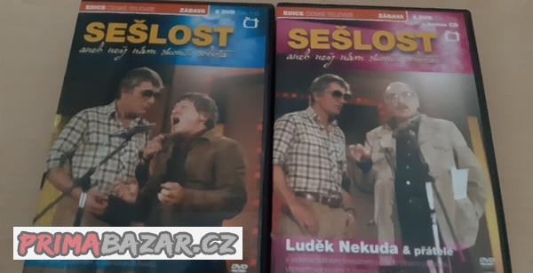 11x DVD Sešlost L.Nekudy a přátel