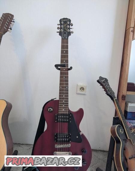 Les Paul, Studio, Epiphone, Wine red