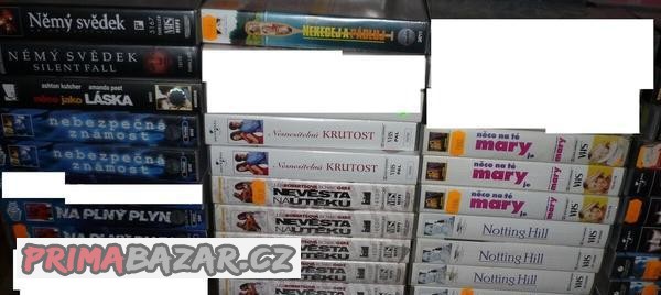 Videokazety - VHS -PRODÁM .-.- -