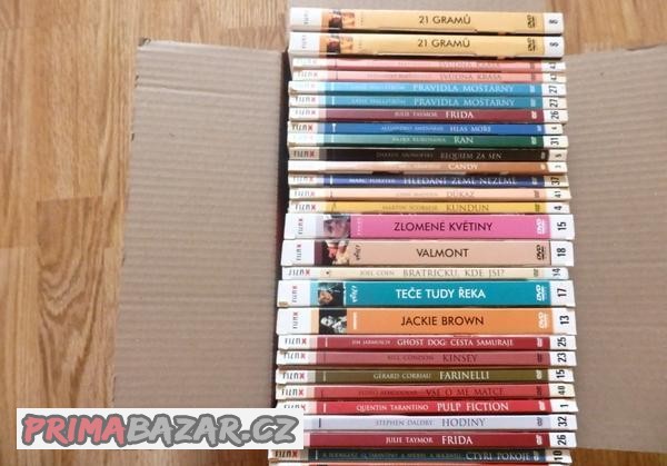 DVD - velká kolekce edice FilmX (či LN apod.)