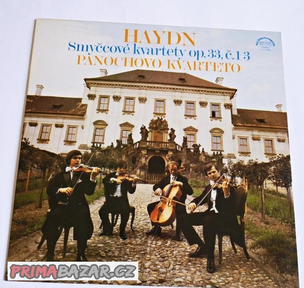 Haydn - Smyčcové Kvartety Op.33, Č.1-3 (LP, CZE, 1981)