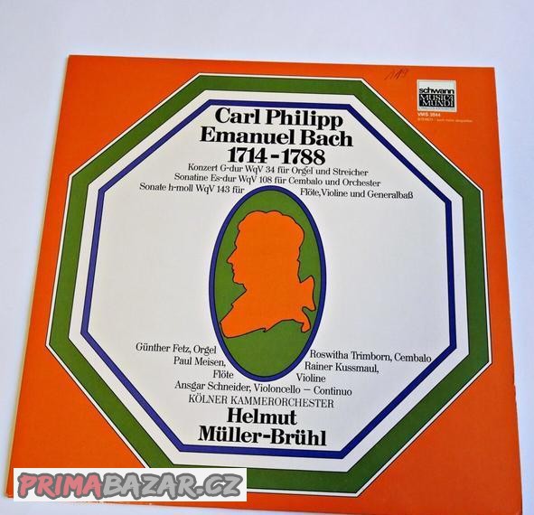Carl Philipp Emanuel Bach 1714-1788 (LP)