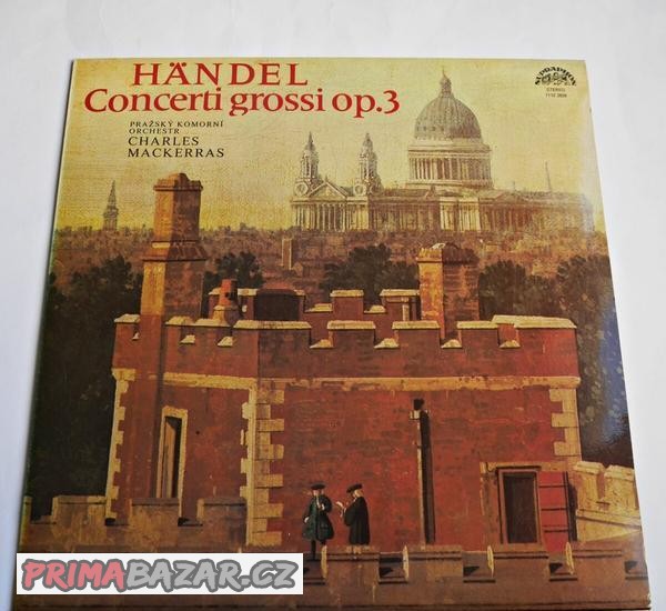 Handel - Concerti Grossi, Op.3 (LP, CZE, 1982)