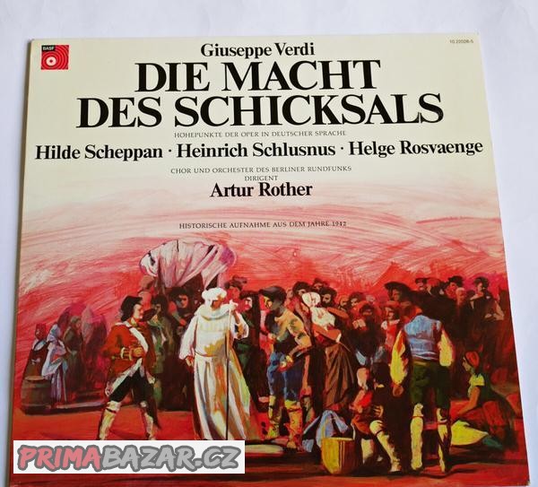 Giuseppe Verdi - Die Macht Des Schicksals (LP)