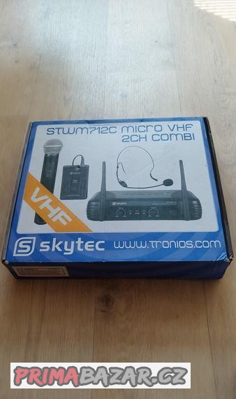 Mikrofon STWM 712 c micro VHF skytec