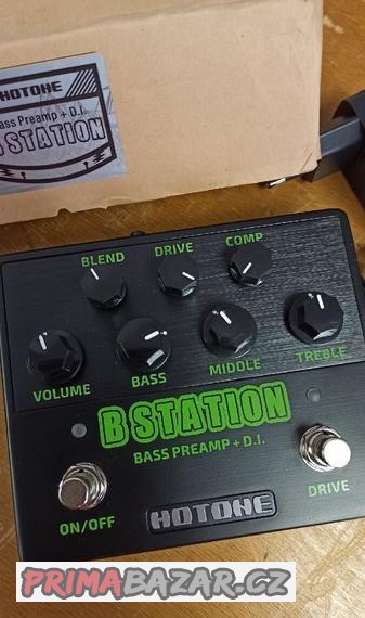 Hotone B Station Bass Preamp/DI pedal