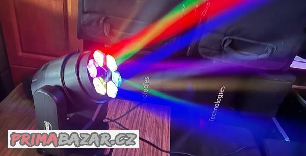 Prodám otočné hlavy Shehds - Bee Eye 7x20W