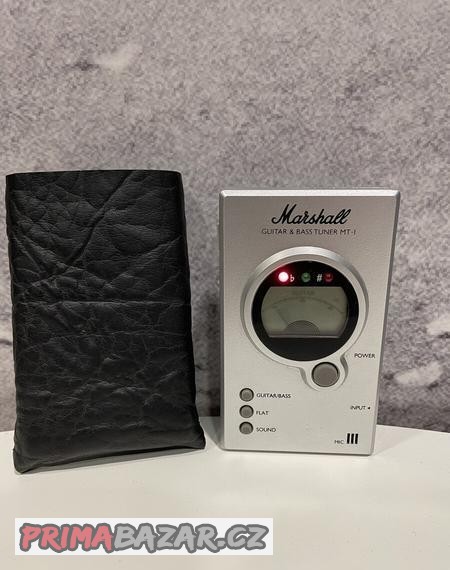 Ladička Marshall guitar & bass tuner MT-1