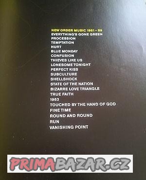 Noty New Order Music 1981-1989 originál kniha