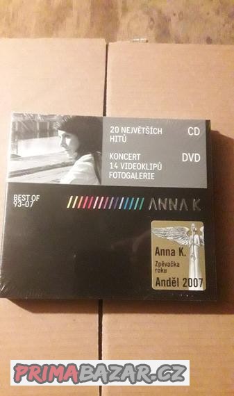 CD+DVD BEST OF ANNA K. 1993-2007 (NOVÉ)