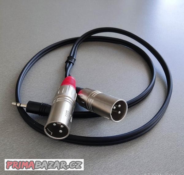 Redukce Jack-XLR 1m