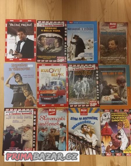 DVD české filmy - komedie