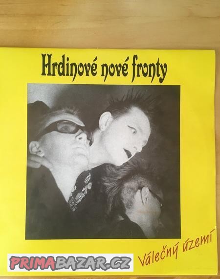 LP Hrdinové Nové Fronty–Válečný Území(Monitor 1991)1.vydání